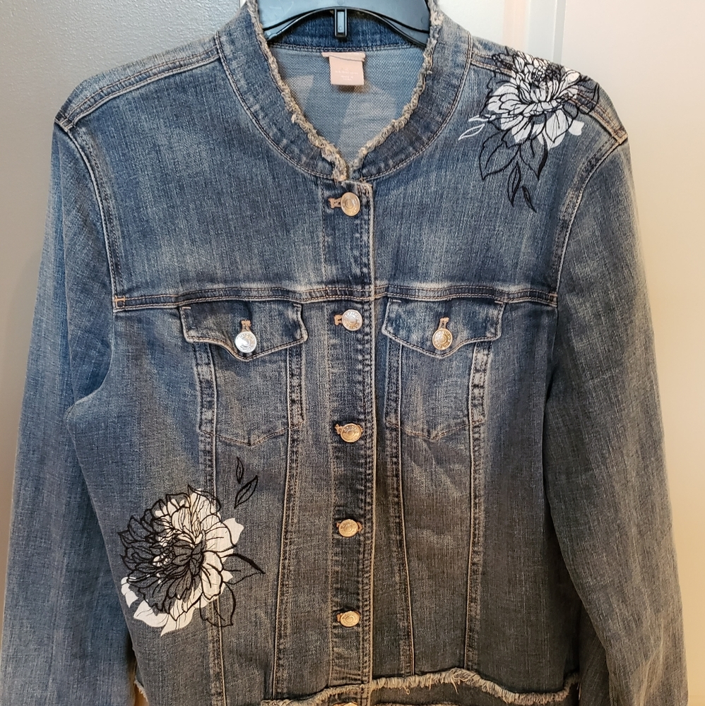 Women's Fashion Chico's Jean Jacket